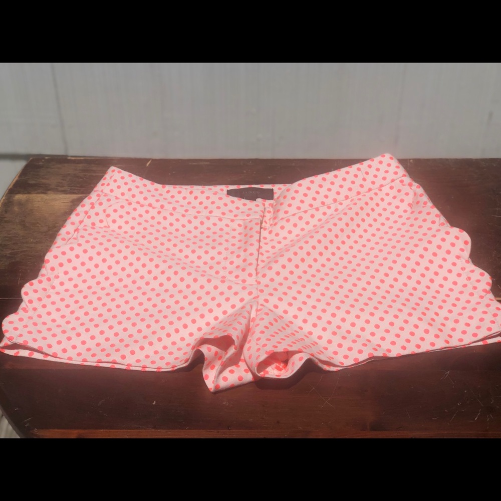 J Crew Never Worn scalloped Shorts Size 2